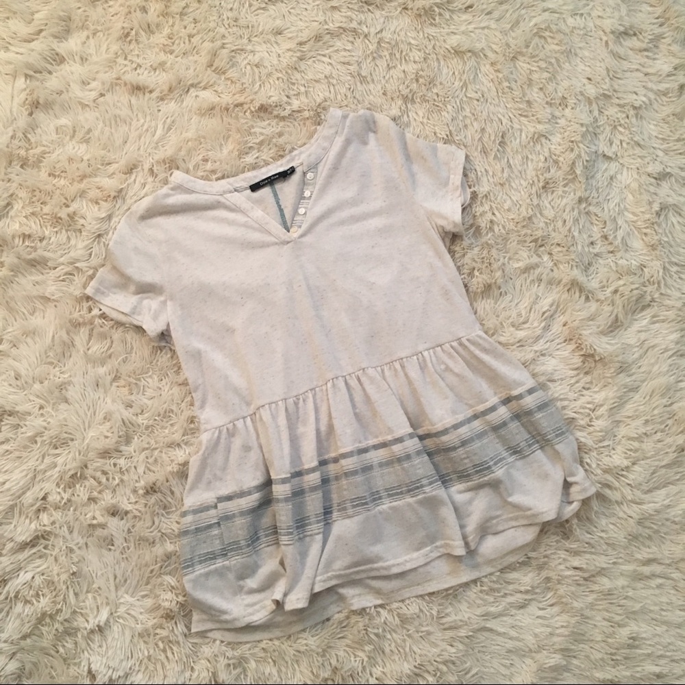 Doe and Rae Peplum Blouse